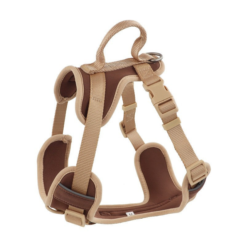 Dog Breast Strap Hand Holding Rope Dog Leash Collar Chest Back
